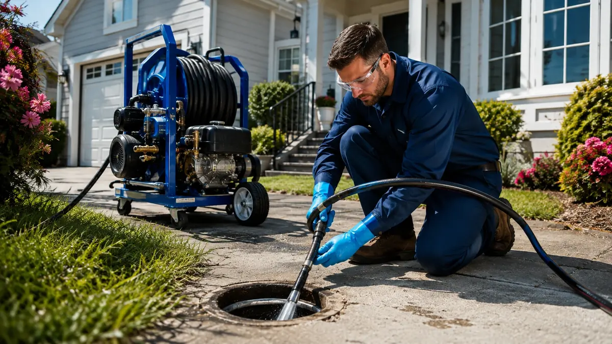 Residential Hydro Jet Drain Cleaning in Pacifica